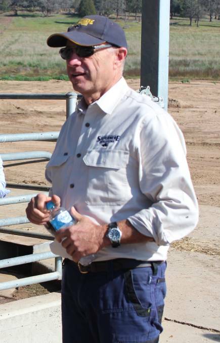Cowra dairy farmer and head of the NSW Dairy Farmers Association Colin Thompson.
