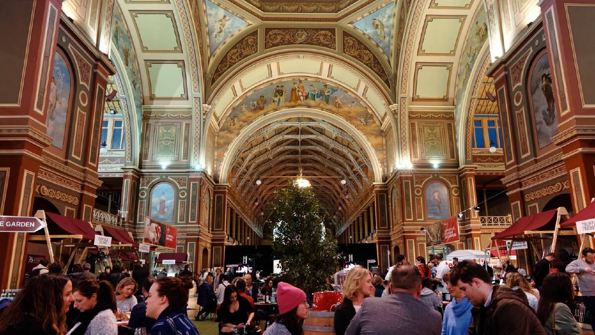 The Royal Exhibition Building feels more like a cathedral 