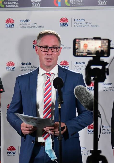 GOOD NEWS: Western NSW Local Health District chief executive Scott McLachlan. Picture: FILE. 