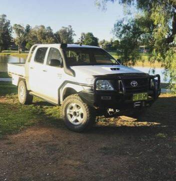 NSW Police have shared this image of Trent Biggs' vehicle. 