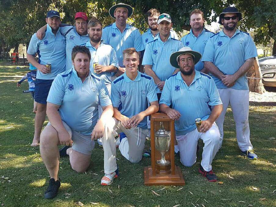 Looking back through Grinsted Cup archives ... Grenfell brought home the Grinsted Cup in a brilliant victory over Cowra in 2017. Photo Facebook