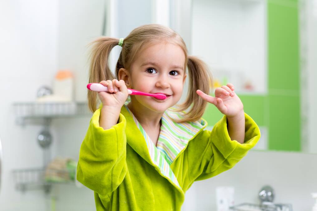 START THEM EARLY: The key to good oral hygiene is regular and effective brushing. Ignite the habit in your children as soon as their teeth appear.