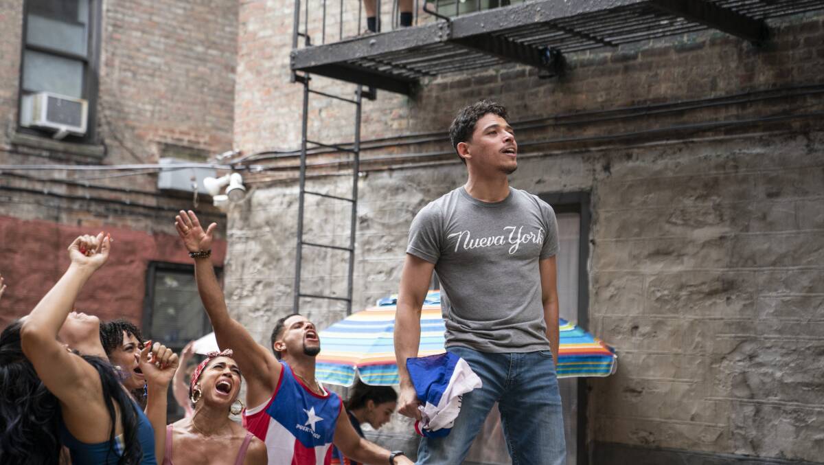 Anthony Ramos in a scene from In the Heights. picture: Warner Brothers