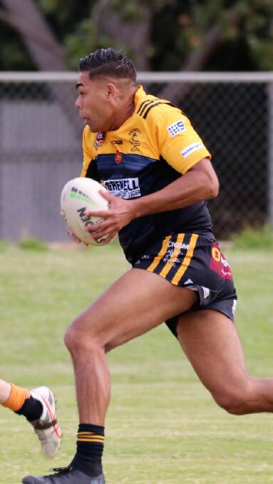Desi Doolan scored three tries in Grenfell's big win over Eugowra on the weekend.