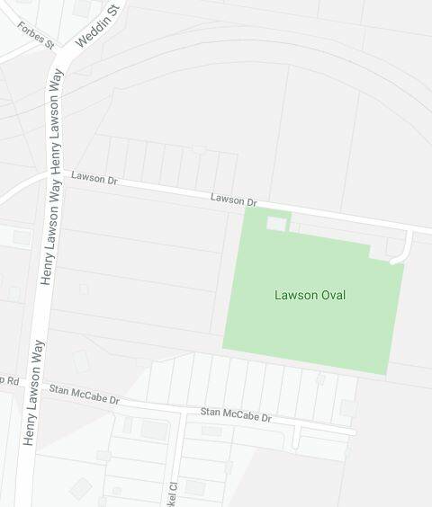 Grenfell's designated RFS safe place is Henry Lawson Oval.