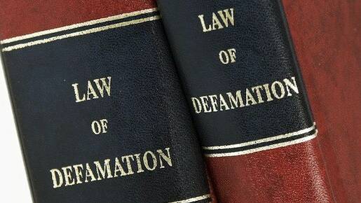 Did you just write that? Defamation is rife
