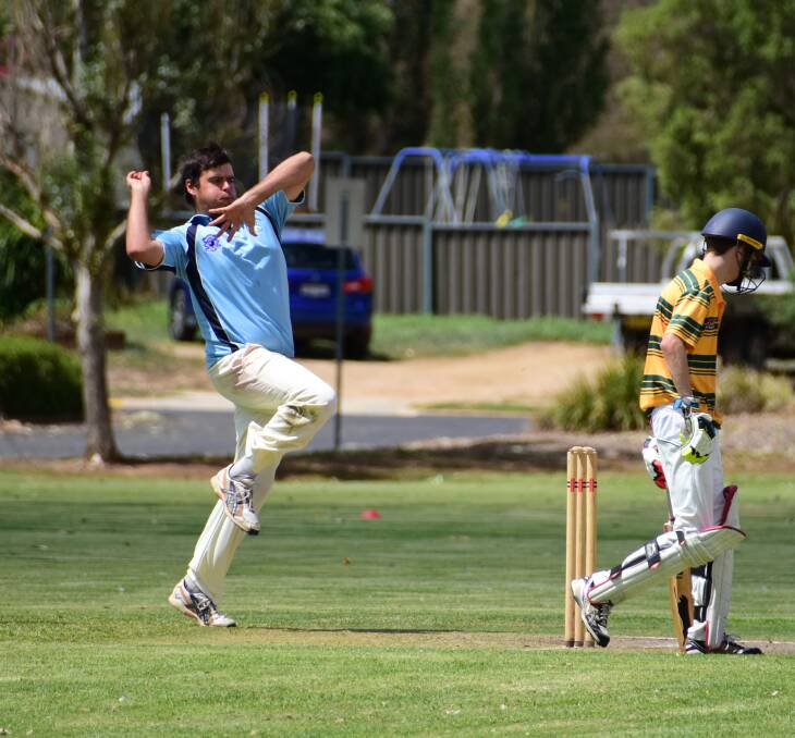 Harrison Starr took 3-16 for Grenfell Blue in the side's win over Valleys to claim top spot on the B grade ladder leading into the semi finals.