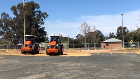 A lot of work has been carried out at Lawson Oval through funding received.
