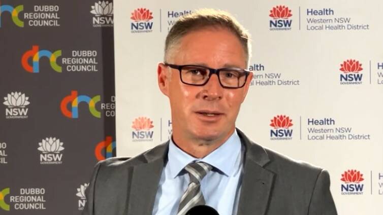 Western NSW Local Health District chief executive Scott McLachlan.