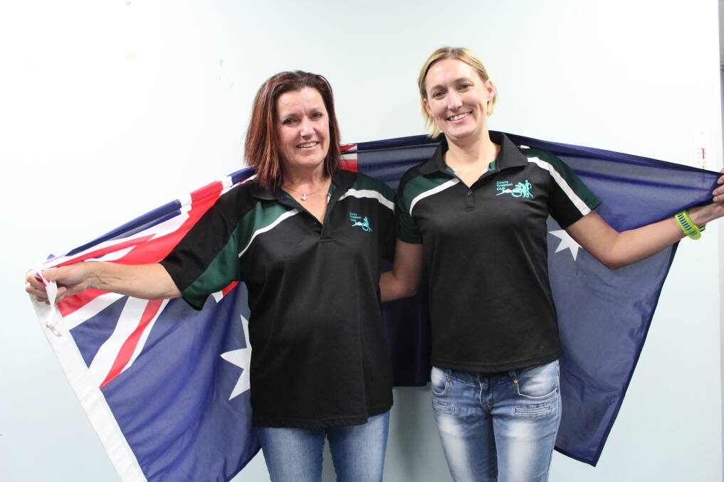 Grenfell's Jane Ryder and Sarah Armstrong will be part of the Australian team at the ITU World Championships in September.