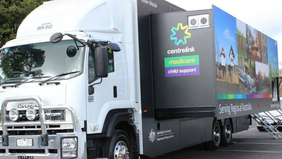 A mobile service centre will be in Grenfell on January 25 opposite the library in Main Street from 9.30am to 2pm providing a wide range of services.