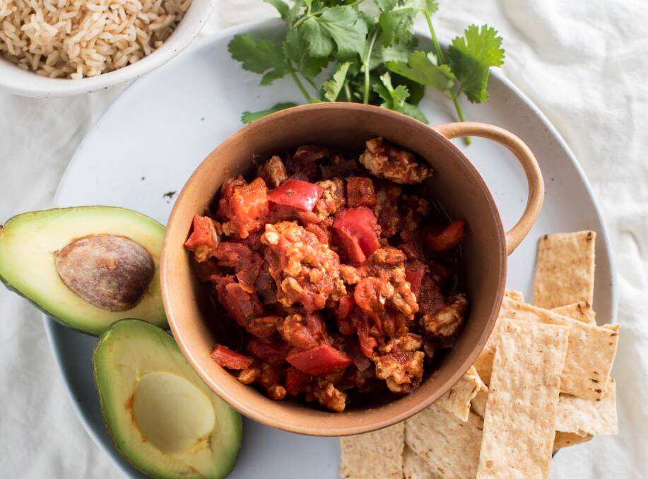 Healthy chili con carne. Picture: Ashley St George