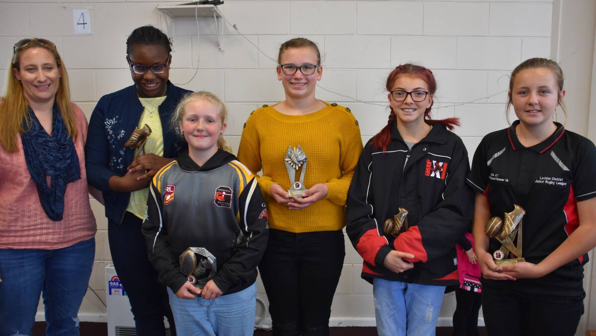 Jnr League Tag Major Trophy Winenrs - Coaches Award - Amelia Donnelly, Continuous Effort - Phoebe Heathcoate, Most Improved - Yetu Akhiwu, B&F Runner Up - Linda Hucker and Best & Fairest - Emily Edwards. 

