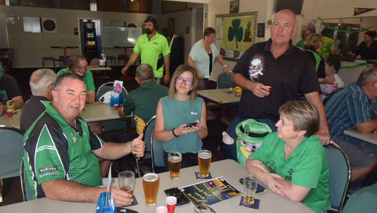 A large crowd was in attendance at the recent J&J Grant St Patrick's Day golf event.