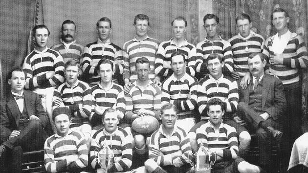 The 1919 Grenfell Rugby Union Side.