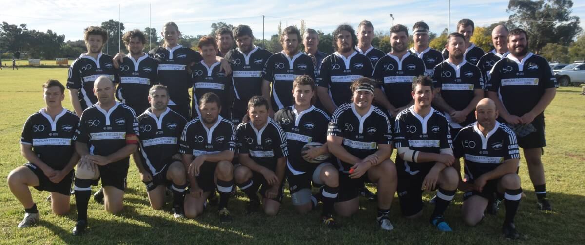 The Grenfell Panthers Rugby Union Club 2017 first grade side. Congratulations Panthers on your 50 year milestone, a terrific achievement. 