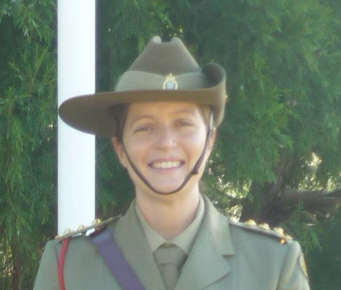 Captain Emily Douglass, ADF currently in the Middle East. (Con't) 