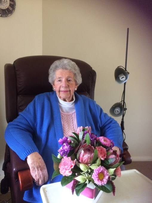 Helen Garner at home on her 90th bithday on July 05 (Contributed) 