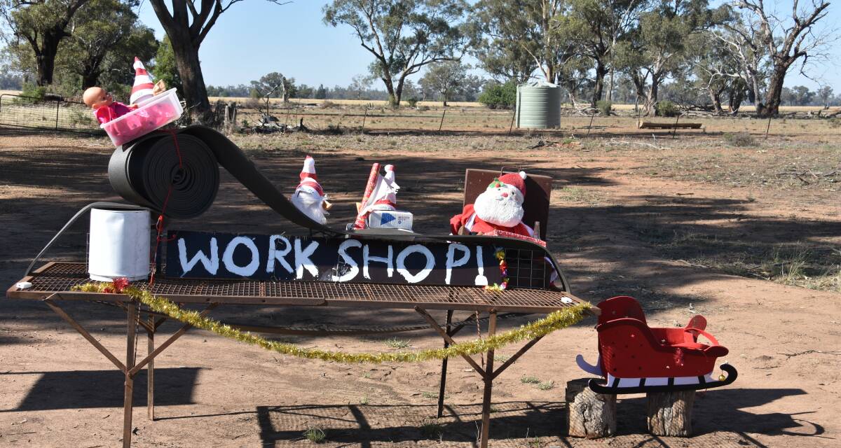 Santa's workshop.