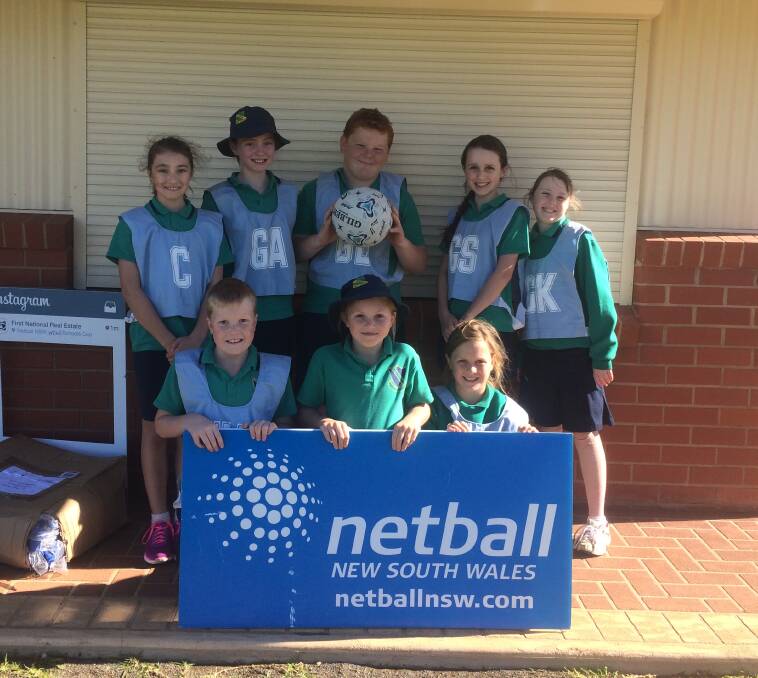 The students enjoyed participating in the Netball Schools Cup in Parkes. 