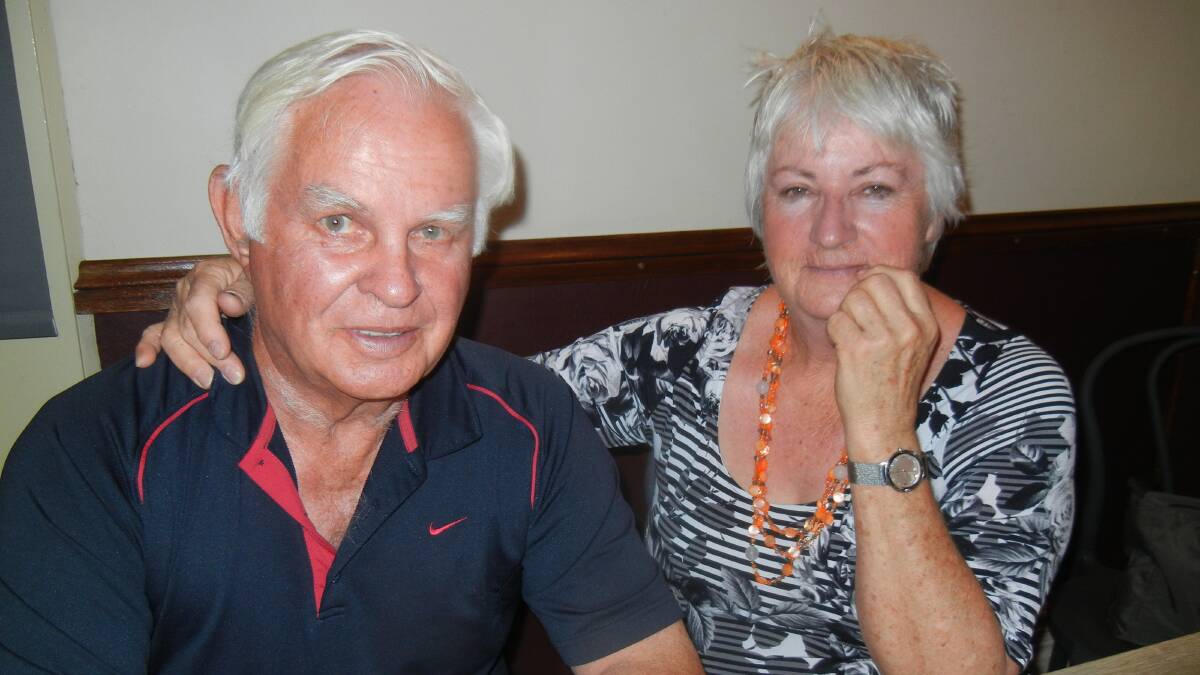 Jan and Ron McLelland feeling relaxed after their NZ holiday. 