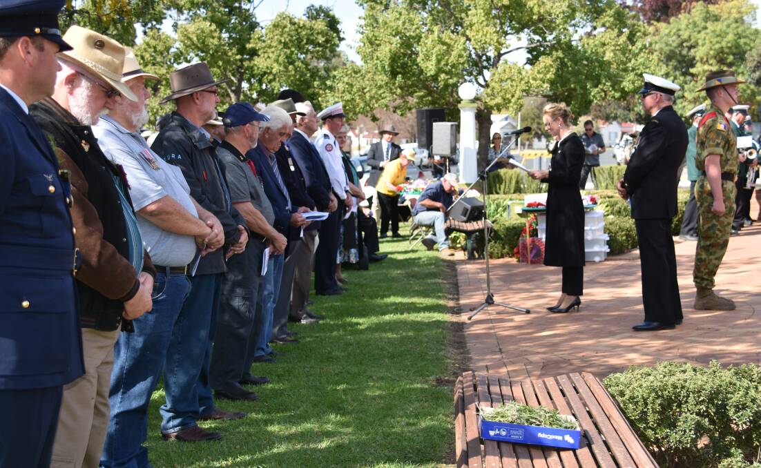 Another wonderful, moving ANZAC Day in Grenfell with fantastic crowds turning out to honour our ex and current service men and women.