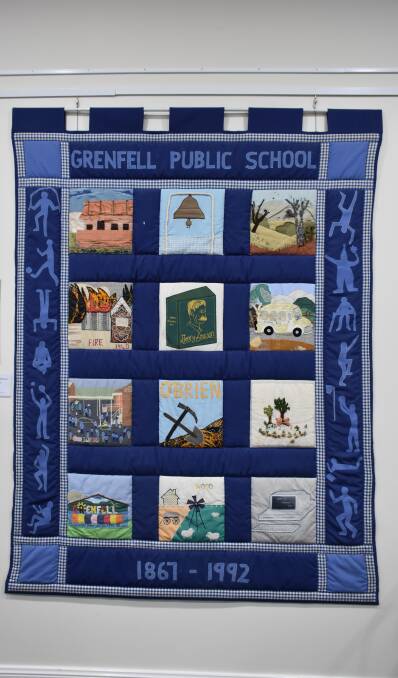 The 125th anniversary quilt.