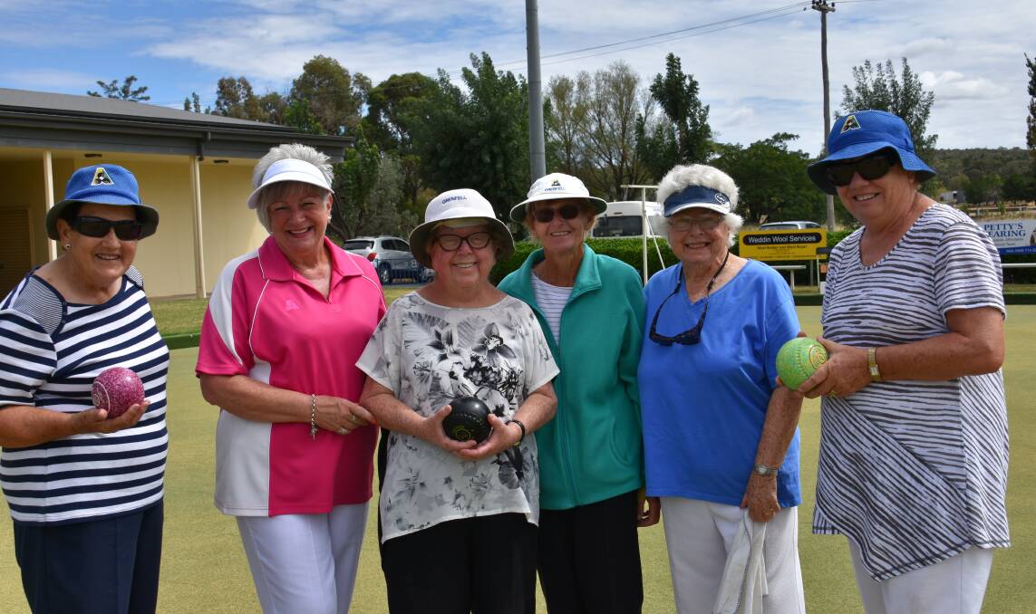 WOMEN'S BOWLS: Grenfell Lady Bowlers. 