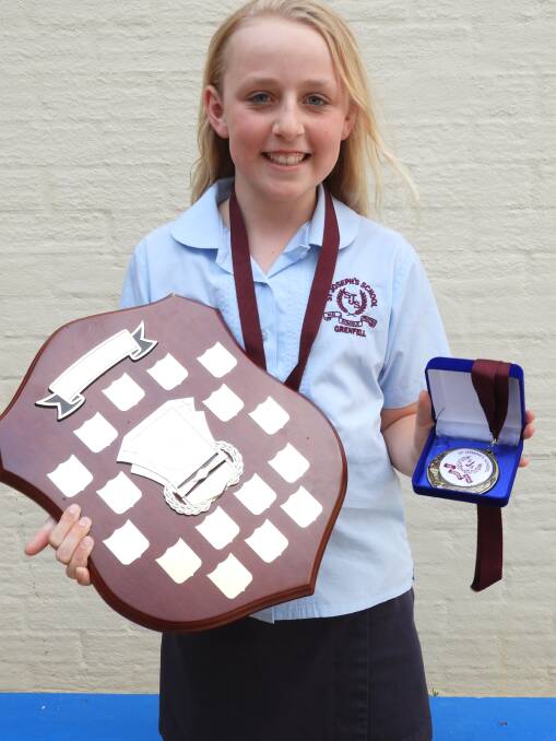 Sophie Noble took out the Monsignor Jerome Hennessy award.