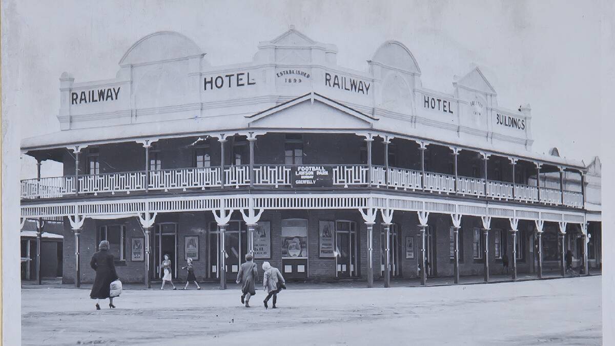 Grenfell's Railway Hotel. Image supplied
