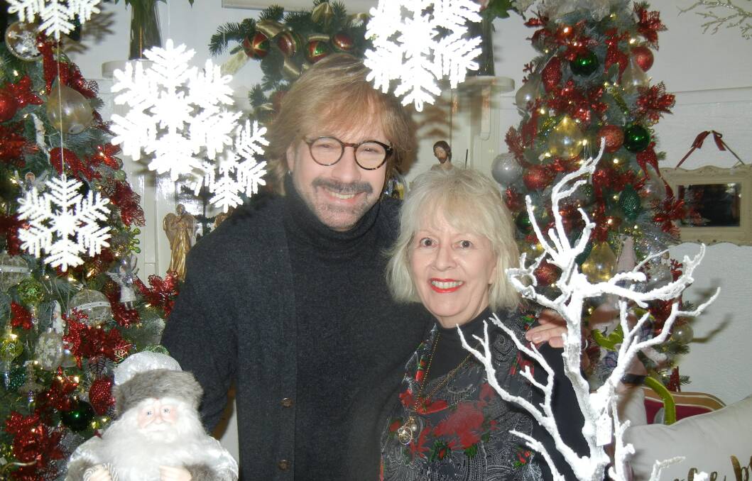 Rick Rutherford and Jan Parlett at their Christmas in Winter promotion.