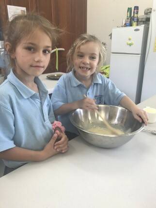 Students have been learning more about kitchen skills and practices. Photo GPS