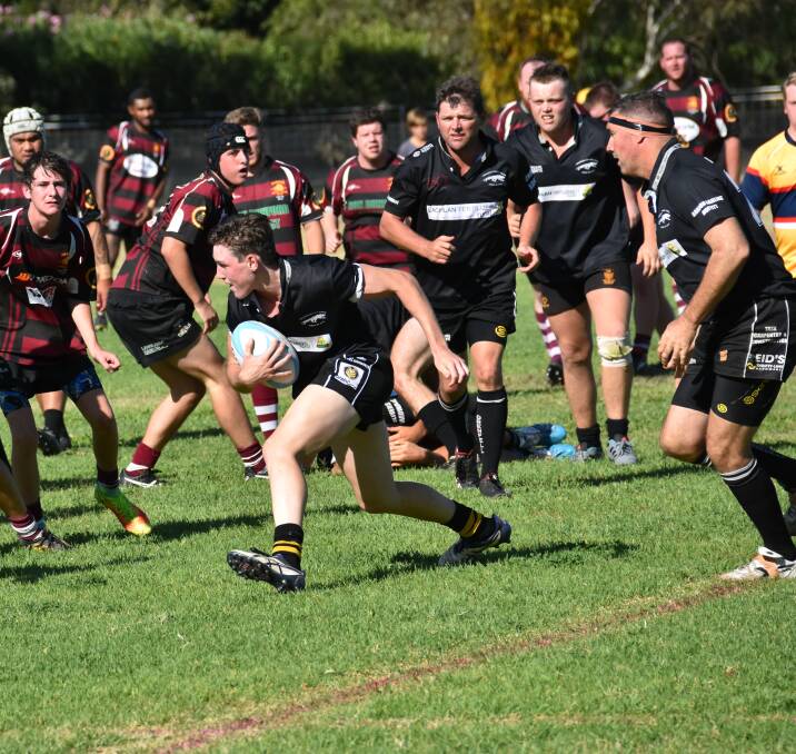 The Grenfell Panthers during an early season trial match. Be sure to head on down to Bembrick Field this Saturday to enjoy all the action.