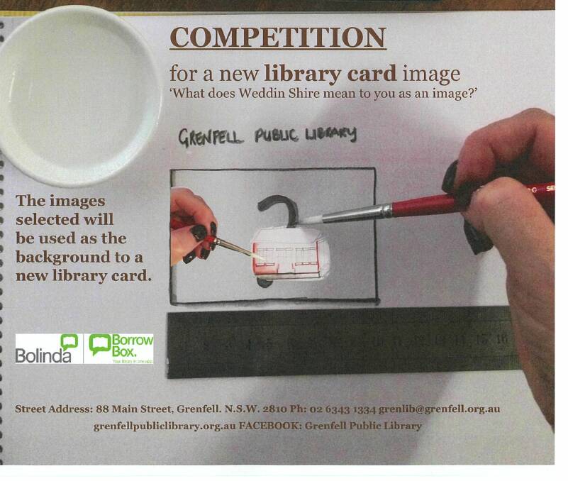 Your design could be the new Grenfell Library Card. Image supplied