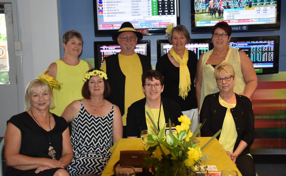 Patrons in attendance enjoying the 2017 Can-Assist 'Yellow Day' at the Criterion Hotel. 