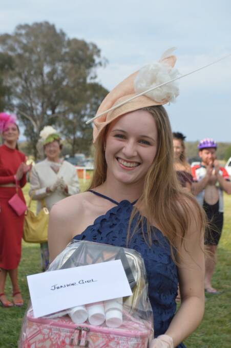 Junior Girl Fashions on the Field winner was Maddison Knight. 