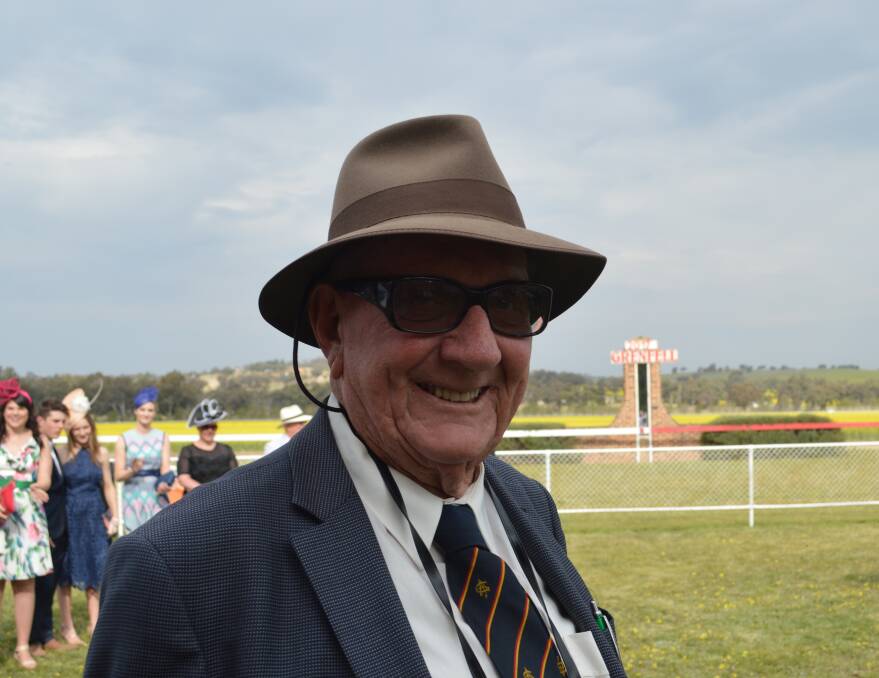 Best Dressed Gent was awarded to long time racegoer George Small of Grenfell.