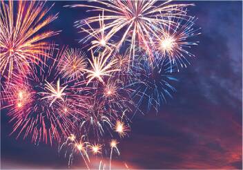 Be sure to keep your pets secured during this Friday's Grenfell Show Fireworks spectacular. 