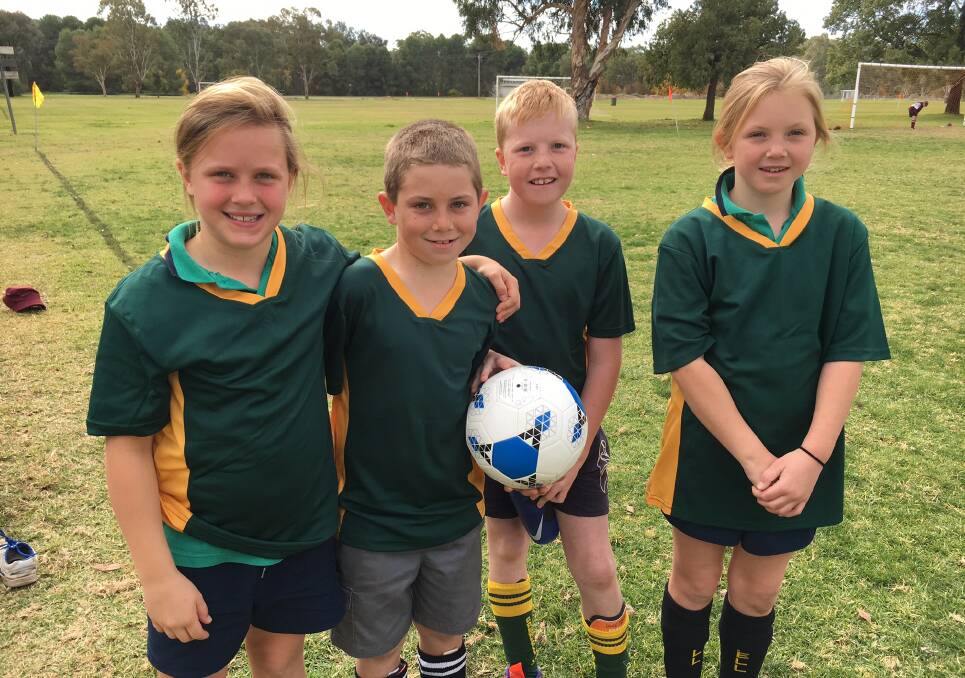 These students participated in the School's Soccer Carnival in Forbes.