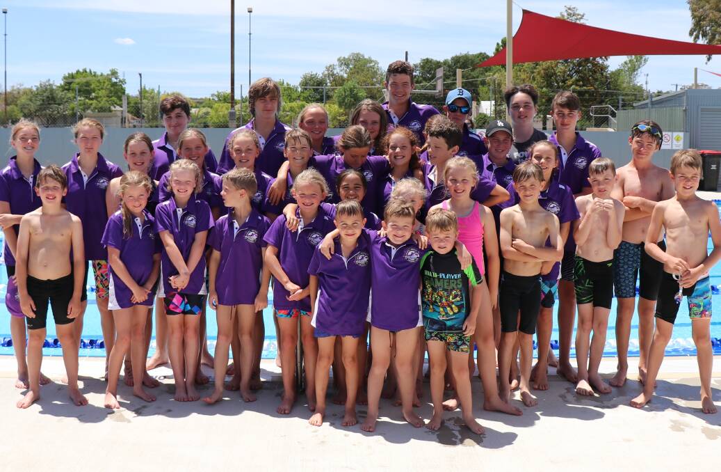 SWIMMING: Grenfell participants at the development carnival last Sunday December 9 at Grenfell Aquatic Centre. Image supplied 