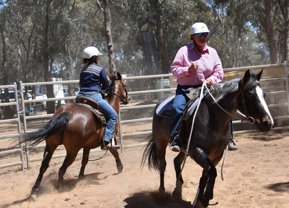 RANCH SORTING: The recent WMPHC Ranch sorting event at the Grenfell Racecourse was hailed a huge success. 