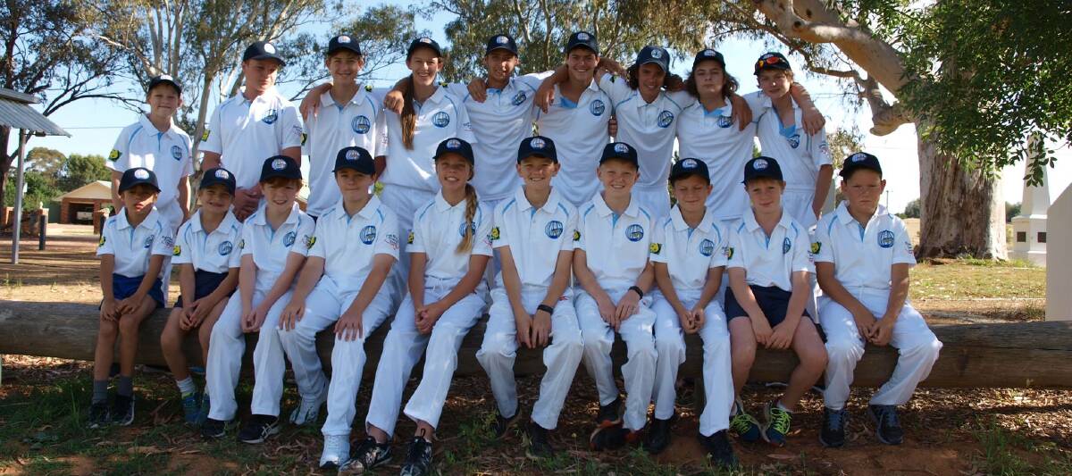JUNIOR CRICKET: Grenfell Eels Junior Cricket Club members have enjoyed the first rounds of the 2017/18 summer of cricket. Photo Grenfell Eels Junior Cricket Club.