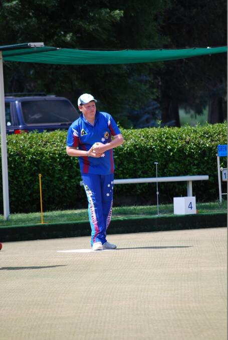Grenfell bowler Blake Bradtke played at Cabramatta last weekend and represented NSW in the under 25s bowls tournament.