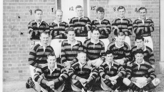 The South West Zone side who played against the New Zealand All Blacks in 1957.