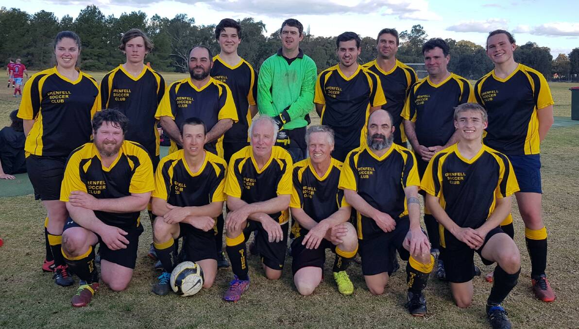 The 2018 Grenfell Stingers. Image supplied