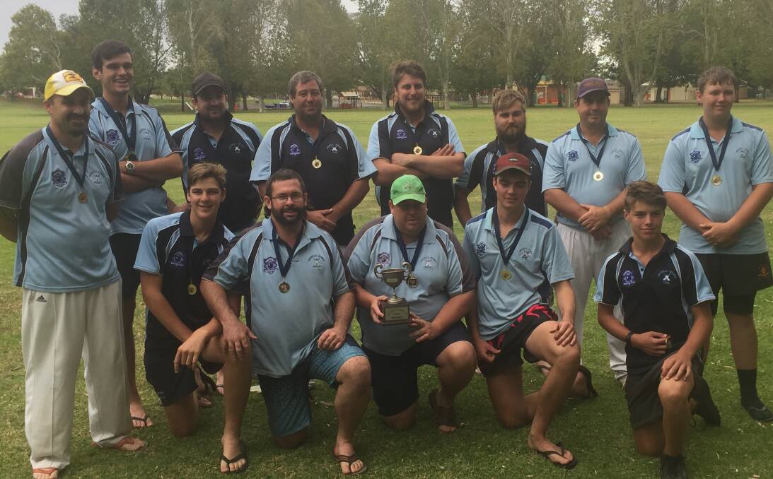 Grenfell were far too good for the Cowra Valleys on the weekend as they cruised to a nine-wicket victory, chasing down 72 in slightly less than 13 overs. Photo: Robin Dale 