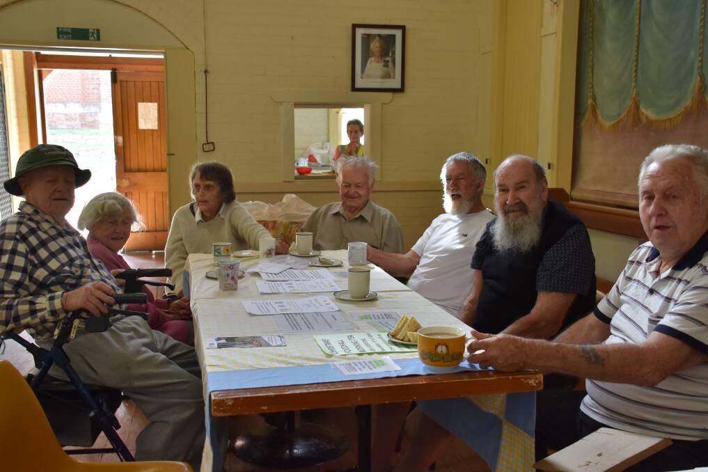 The morning tea is a great opportunity to get together for a chat and a cuppa.