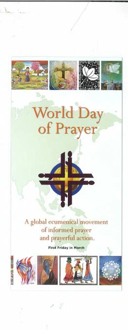 Grenfell will celebrate World Day of Prayer on Friday March 2 at 2pm in the Uniting Church Hall.