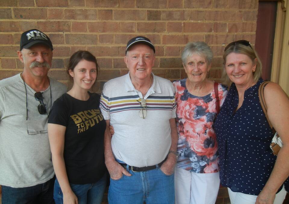 Tony and Adriana Avellis, Peter Wynne, Joan Pipe and her daughter Lynette Avellis.

