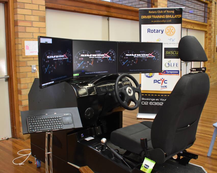 The Driver Training Simulator gives learner drivers an insight into incidents that can occur driving on our roads.  